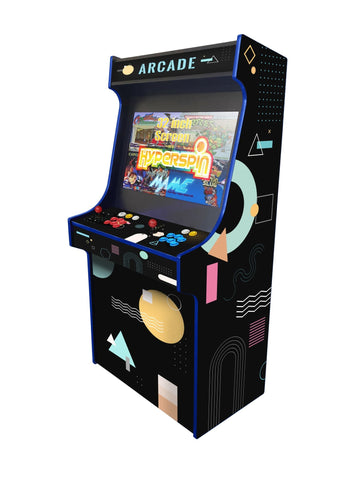Abstract - 32 Inch Upright Arcade Cabinet - BitCade UK
