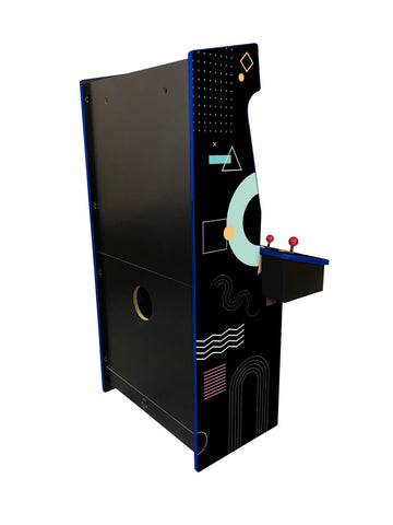 Abstract - 4 Player 32 Inch Upright Arcade Cabinet - BitCade UK