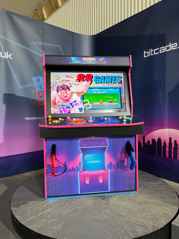 Neon - 4 Player 43 Inch Upright Arcade Cabinet - BitCade UK