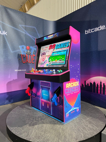 Neon - 4 Player 43 Inch Upright Arcade Cabinet - BitCade UK