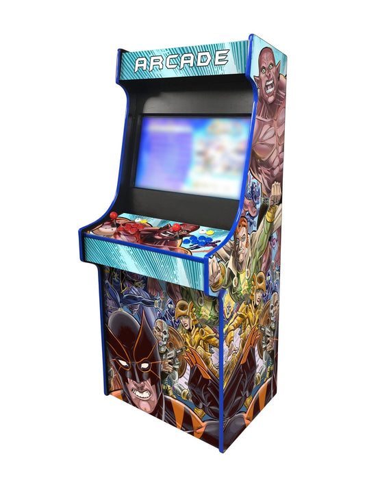 Superheroes - 27 Inch Upright Arcade Cabinet - BitCade UK