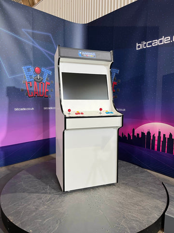 White - 27 Inch Upright Arcade Cabinet - BitCade UK